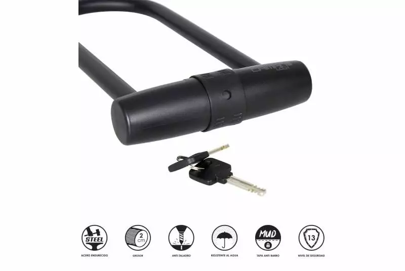 Candado Eltin En U Caiman Lock 170 X 320 Con Sujeción 5 Candado Eltin En U Caiman Lock 170 X 320 Con Sujeción - Imagen 3