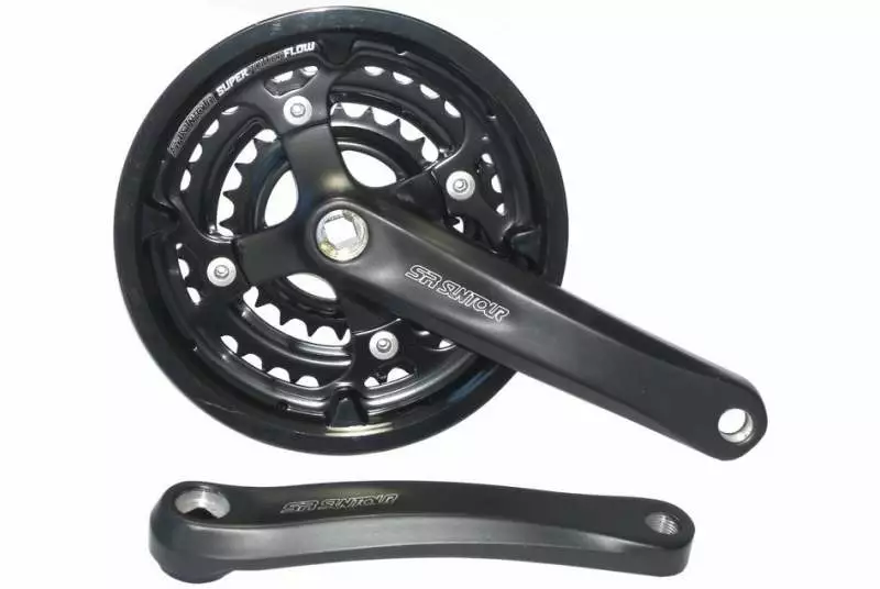 Juego De Bielas Sr Suntour CW16 XCE T SQ 4 Juego De Bielas Sr Suntour CW16 XCE T SQ - Imagen 2