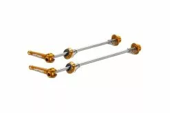 Juego De Cierre De Ruedas Rápido Superlite Dorado KCNC