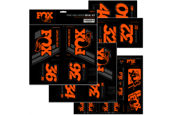 Kit Adhesivos Fox Heritage 2019/20 Horquilla Y Shock