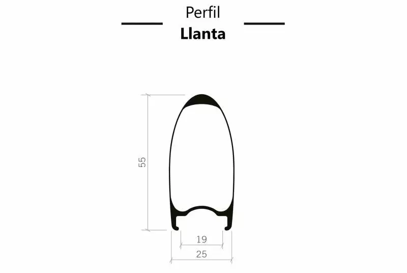 Ruedas Vision SC 55 Disco 5 Ruedas Vision SC 55 Disco - Imagen 3