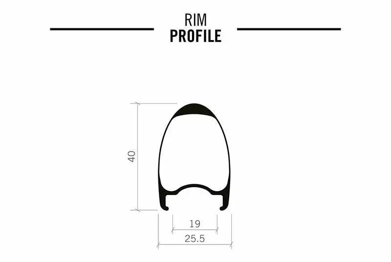 Ruedas Vision TC 40 Disco 5 Ruedas Vision TC 40 Disco - Imagen 3
